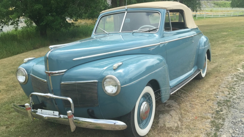 Veterán Mercury Club Convertible 1941