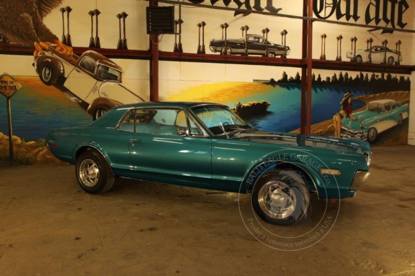 Veterán Mercury Cougar 1968 po renovaci