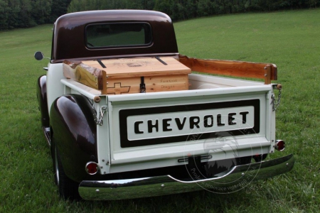Veterán Chevrolet 3100 1954 po renovaci