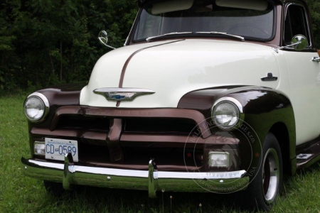 Veterán Chevrolet 3100 1954 po renovaci