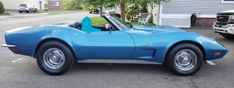 Veterán Chevrolet Corvette C3 1973 Two Top Convertible