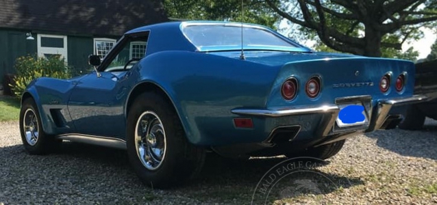 Veterán Chevrolet Corvette C3 1973 Two Top Convertible