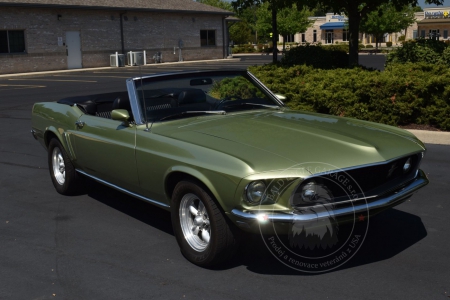 Veterán Ford Mustang Convertible 1969