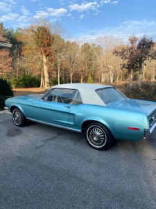 Veterán Ford Mustang Coupe 1968