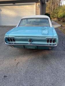 Veterán Ford Mustang Coupe 1968